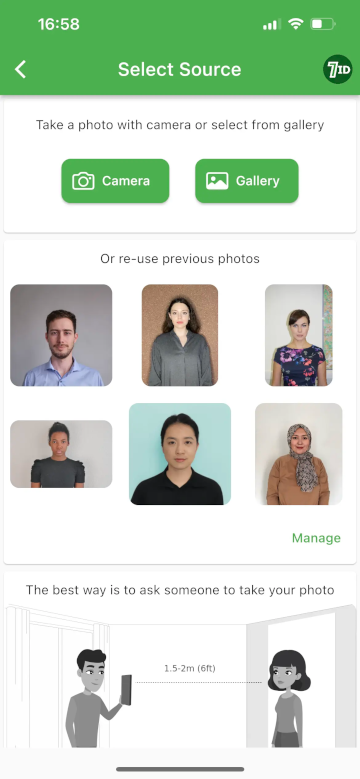 7ID-app: Cyprus Visa Photo Maker